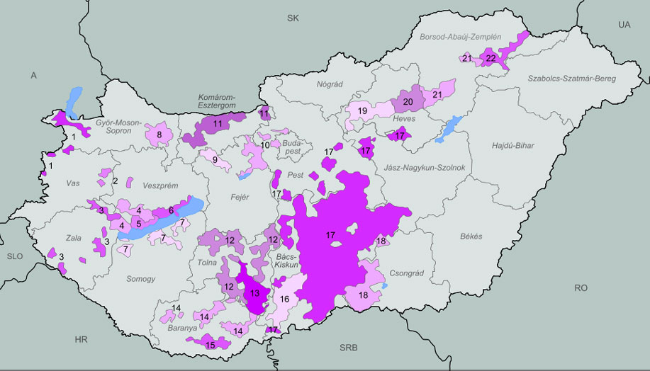 Wine regions of Hungary